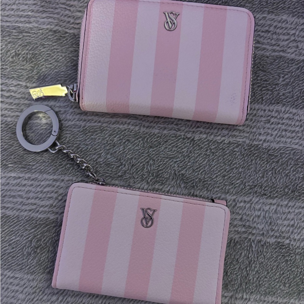 Victoria secret Pink Striped Wallet